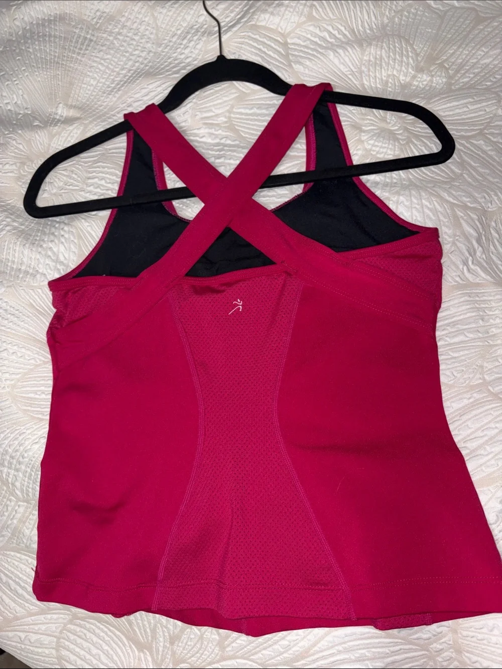 Ativa Fuchsia Racerback Performance Tank S - Picture 3 of 3